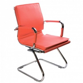 Кресло для посетителя Бюрократ CH-993-Low-V/Red красный в Белоярском (ХМАО) - beloiarskii.ok-mebel.com | фото