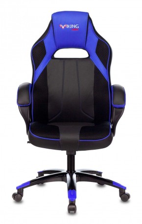 Кресло игровое Бюрократ VIKING 2 AERO BLUE черный/синий в Белоярском (ХМАО) - beloiarskii.ok-mebel.com | фото 2