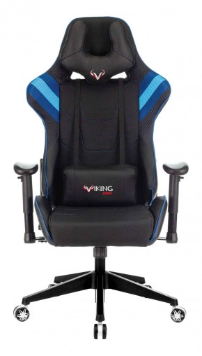 Кресло игровое Бюрократ VIKING 4 AERO BLUE черный/синий в Белоярском (ХМАО) - beloiarskii.ok-mebel.com | фото 3