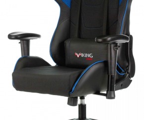 Кресло игровое Бюрократ VIKING 4 AERO BLUE черный/синий в Белоярском (ХМАО) - beloiarskii.ok-mebel.com | фото 5