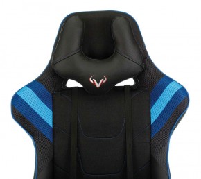 Кресло игровое Бюрократ VIKING 4 AERO BLUE черный/синий в Белоярском (ХМАО) - beloiarskii.ok-mebel.com | фото 6