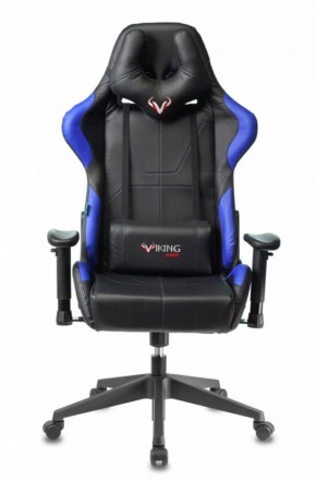 Кресло игровое Бюрократ VIKING 5 AERO BLUE черный/синий в Белоярском (ХМАО) - beloiarskii.ok-mebel.com | фото 3