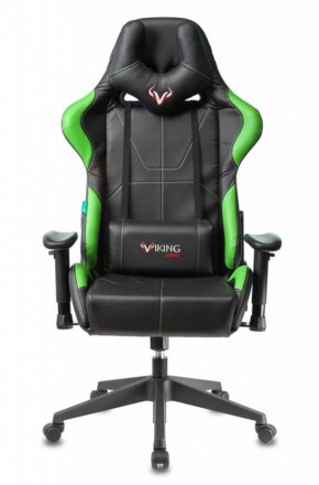 Кресло игровое Бюрократ VIKING 5 AERO LGREEN черный/салатовый в Белоярском (ХМАО) - beloiarskii.ok-mebel.com | фото 2