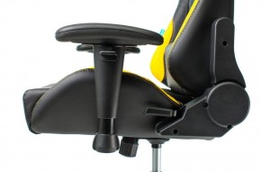 Кресло игровое Бюрократ VIKING 5 AERO YELLOW черный/желтый в Белоярском (ХМАО) - beloiarskii.ok-mebel.com | фото 5