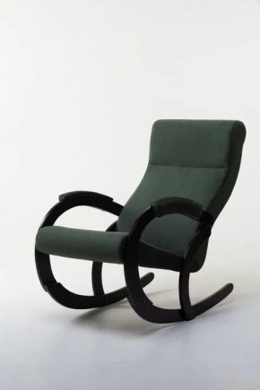 Кресло-качалка КОРСИКА 34-Т-AG (зеленый) в Белоярском (ХМАО) - beloiarskii.ok-mebel.com | фото