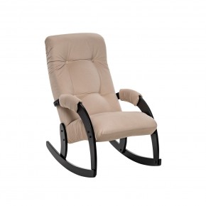 Кресло-качалка Модель 67 Венге, ткань V 18 в Белоярском (ХМАО) - beloiarskii.ok-mebel.com | фото 2
