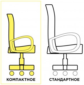 Кресло КОМПАКТНОЕ BRABIX "Jet MG-315" (серое) 531840 в Белоярском (ХМАО) - beloiarskii.ok-mebel.com | фото 3