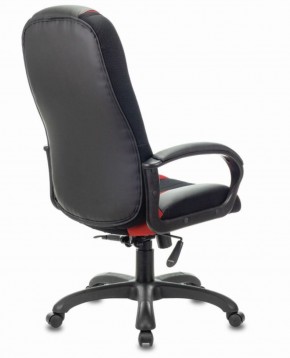 Кресло компьютерное BRABIX PREMIUM "Rapid GM-102" (экокожа/ткань, черное/красное) 532107 в Белоярском (ХМАО) - beloiarskii.ok-mebel.com | фото 4