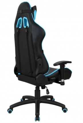 Кресло компьютерное BRABIX "GT Master GM-110" (черное/голубое) 531928 в Белоярском (ХМАО) - beloiarskii.ok-mebel.com | фото 4