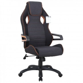 Кресло компьютерное BRABIX Techno Pro GM-003 (ткань черное/серое, вставки оранжевые) 531813 в Белоярском (ХМАО) - beloiarskii.ok-mebel.com | фото