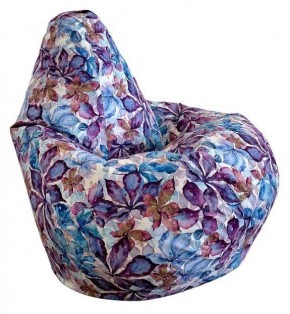 Кресло-мешок Цветы XL в Белоярском (ХМАО) - beloiarskii.ok-mebel.com | фото