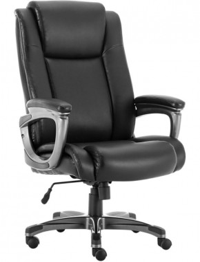 Кресло офисное BRABIX PREMIUM "Solid HD-005" (рециклированная кожа, черное) 531941 в Белоярском (ХМАО) - beloiarskii.ok-mebel.com | фото