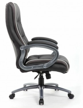Кресло офисное BRABIX PREMIUM "Strong HD-009" (экокожа черная, ткань серая) 531945 в Белоярском (ХМАО) - beloiarskii.ok-mebel.com | фото 3