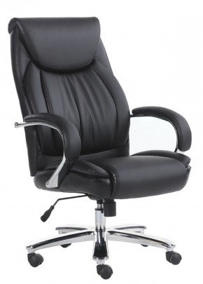 Кресло офисное BRABIX "Advance EX-575" (хром/экокожа/черное) 531825 в Белоярском (ХМАО) - beloiarskii.ok-mebel.com | фото