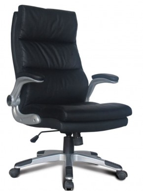 Кресло офисное BRABIX "Fregat EX-510" (рециклированная кожа, черное) 530863 в Белоярском (ХМАО) - beloiarskii.ok-mebel.com | фото