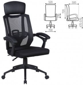 Кресло офисное BRABIX "Nexus ER-401" (черное) 531835 в Белоярском (ХМАО) - beloiarskii.ok-mebel.com | фото 2