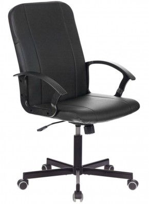Кресло офисное BRABIX "Simple EX-521" (экокожа, черное) 532103 в Белоярском (ХМАО) - beloiarskii.ok-mebel.com | фото