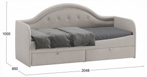Кровать Адель Тип 1 в Белоярском (ХМАО) - beloiarskii.ok-mebel.com | фото 3