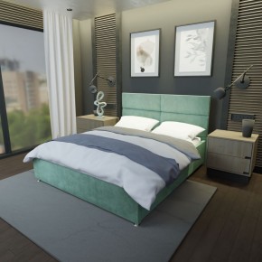 Кровать Аврора Решетка+ПМ (1400) *БЕЗ ДНА в Белоярском (ХМАО) - beloiarskii.ok-mebel.com | фото