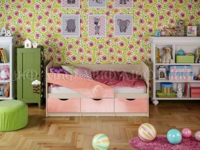 Кровать Бабочки (Розовый металлик) 1600 в Белоярском (ХМАО) - beloiarskii.ok-mebel.com | фото