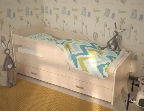 Кровать детская Максимка (Кроха-2) 800*1600 в Белоярском (ХМАО) - beloiarskii.ok-mebel.com | фото 4