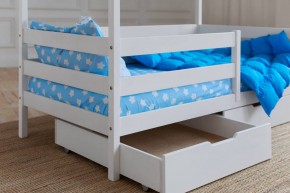 Кровать-домик 80*160 Белый в Белоярском (ХМАО) - beloiarskii.ok-mebel.com | фото 5