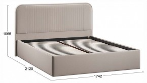Кровать двуспальная Тиффани с ПМ Тип 1 в Белоярском (ХМАО) - beloiarskii.ok-mebel.com | фото 4