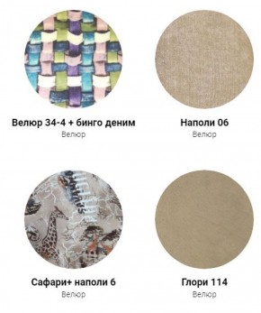 Кровать Эко 1400 (ткань 1 кат) в Белоярском (ХМАО) - beloiarskii.ok-mebel.com | фото 17