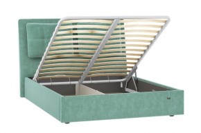 Кровать Ester 1600 с основанием и ПМ (Ультра Минт) Модель 311 в Белоярском (ХМАО) - beloiarskii.ok-mebel.com | фото 2