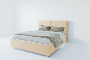 Кровать Корсика с ПМ 800 (экокожа бежевая) в Белоярском (ХМАО) - beloiarskii.ok-mebel.com | фото 2