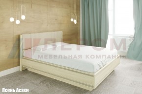 Кровать КР-1013 с мягким изголовьем в Белоярском (ХМАО) - beloiarskii.ok-mebel.com | фото