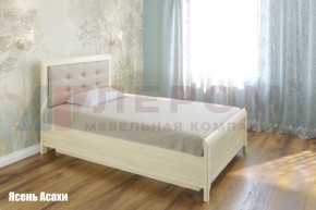 Кровать КР-1031 с мягким изголовьем в Белоярском (ХМАО) - beloiarskii.ok-mebel.com | фото 1
