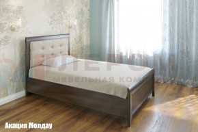 Кровать КР-1032 с мягким изголовьем в Белоярском (ХМАО) - beloiarskii.ok-mebel.com | фото 3