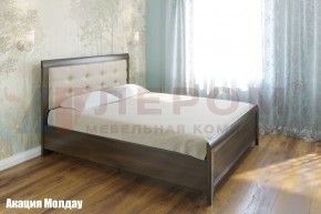 Кровать КР-1033 с мягким изголовьем в Белоярском (ХМАО) - beloiarskii.ok-mebel.com | фото 2