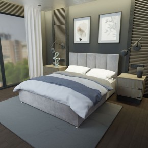 Кровать Мерида Решетка+ПМ (1400) *БЕЗ ДНА в Белоярском (ХМАО) - beloiarskii.ok-mebel.com | фото