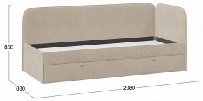 Кровать Молли Тип 1 в Белоярском (ХМАО) - beloiarskii.ok-mebel.com | фото 4