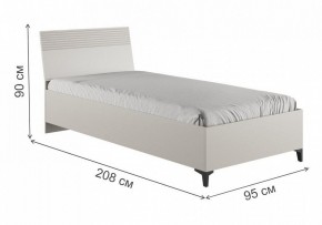 Кровать односпальная Ника в Белоярском (ХМАО) - beloiarskii.ok-mebel.com | фото 2