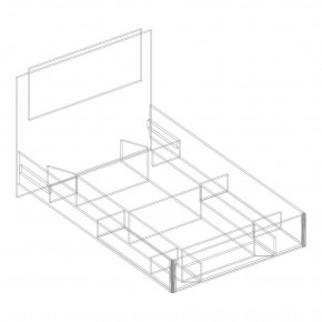 Кровать "Милана" БЕЗ основания 1200х2000 в Белоярском (ХМАО) - beloiarskii.ok-mebel.com | фото 4