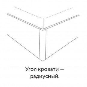 Кровать "Сандра" БЕЗ основания 1200х2000 в Белоярском (ХМАО) - beloiarskii.ok-mebel.com | фото 3