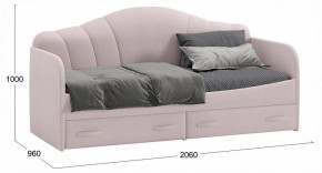 Кровать Сабрина ТД-307.12.02 в Белоярском (ХМАО) - beloiarskii.ok-mebel.com | фото 3