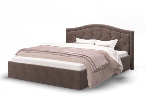 Кровать Стелла 1600*2000 Rock 05 (коричневый) в Белоярском (ХМАО) - beloiarskii.ok-mebel.com | фото