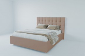 Кровать Венеция с ПМ 1800 (велюр серый) в Белоярском (ХМАО) - beloiarskii.ok-mebel.com | фото 2