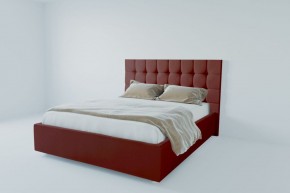Кровать Венеция с ПМ 800 (велюр бордо) в Белоярском (ХМАО) - beloiarskii.ok-mebel.com | фото 2