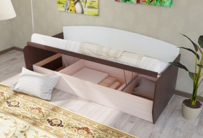 Диван кровать Зефир 2 + мягкая спинка в Белоярском (ХМАО) - beloiarskii.ok-mebel.com | фото 3