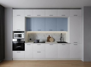 Кухонный гарнитур Капри 3400 (Стол. 38мм) в Белоярском (ХМАО) - beloiarskii.ok-mebel.com | фото