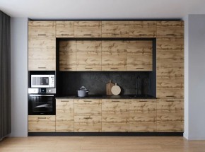 Кухонный гарнитур Крафт 3400 (Стол. 26мм) в Белоярском (ХМАО) - beloiarskii.ok-mebel.com | фото