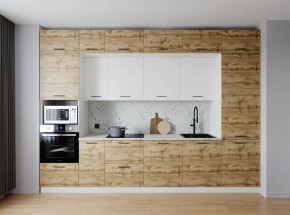 Кухонный гарнитур Лада 3400 (Стол. 38мм) в Белоярском (ХМАО) - beloiarskii.ok-mebel.com | фото