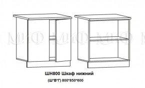 ЛИЗА-2 Кухонный гарнитур 1,7 Белый глянец холодный в Белоярском (ХМАО) - beloiarskii.ok-mebel.com | фото 8