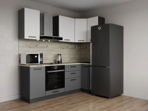 Кухонный гарнитур Меренга 2200*1000 (Стол. 26мм) в Белоярском (ХМАО) - beloiarskii.ok-mebel.com | фото