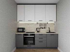 Кухонный гарнитур Меренга 2200 h950 (Стол. 26мм) в Белоярском (ХМАО) - beloiarskii.ok-mebel.com | фото